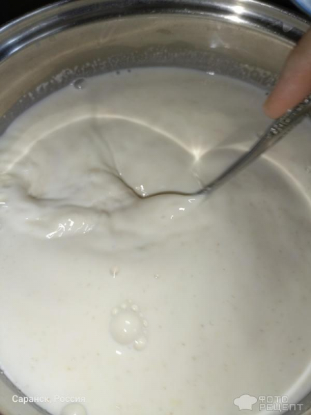Рецепт: Каша из Полбяной манки - На цельном молоке, со сливочным маслом. Рецепт: Каша из Полбяной манки - На цельном молоке, со сливочным маслом.