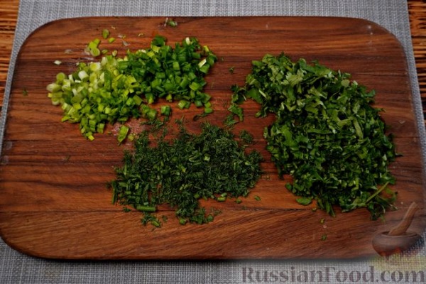 Дрожжевые лепёшки на йогурте, с кинзой, укропом и зелёным луком Дрожжевые лепёшки на йогурте, с кинзой, укропом и зелёным луком
