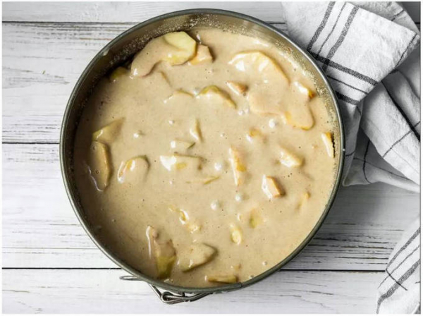 Пышная шарлотка с яблоками в духовке простая Пышная шарлотка с яблоками в духовке простая