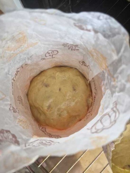 Сливочный кулич с начинкой Сливочный кулич с начинкой
