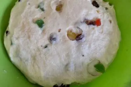 Сливочный кулич с начинкой Сливочный кулич с начинкой