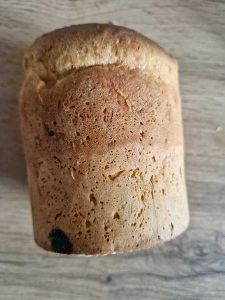 Сливочный кулич с начинкой Сливочный кулич с начинкой
