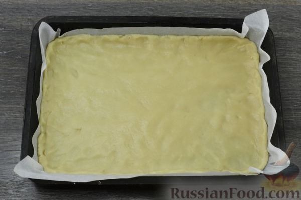 Постный тёртый пирог с малиной Постный тёртый пирог с малиной