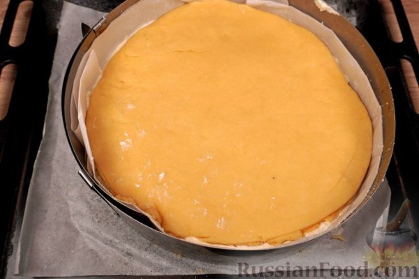 Пирог с творогом и абрикосами Пирог с творогом и абрикосами