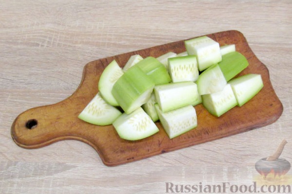 Курица с кабачками в духовке Курица с кабачками в духовке