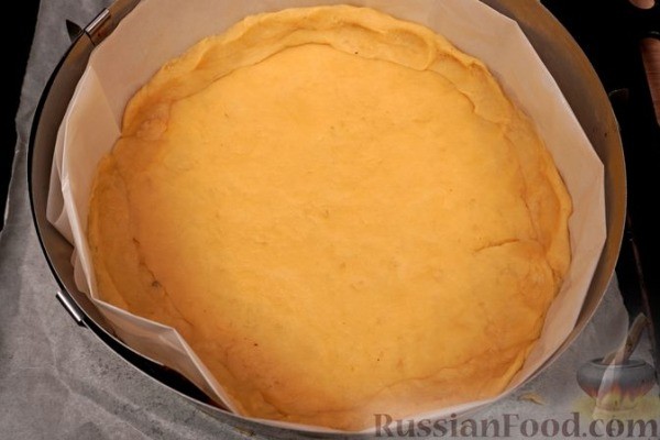 Пирог с творогом и абрикосами Пирог с творогом и абрикосами