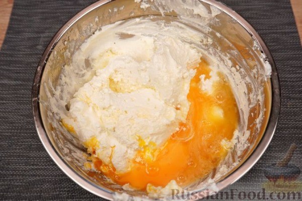 Пирог с творогом и абрикосами Пирог с творогом и абрикосами