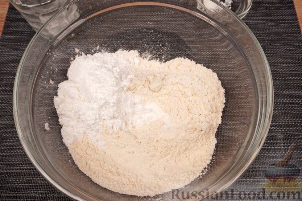 Пирог с творогом и абрикосами Пирог с творогом и абрикосами