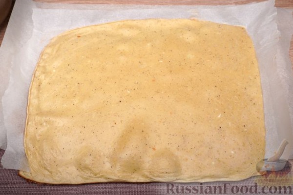 Рулет из блинного теста, с паштетом (в духовке) Рулет из блинного теста, с паштетом (в духовке)
