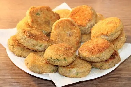 Сочные, нежные котлеты с добавлением картофеля Сочные, нежные котлеты с добавлением картофеля