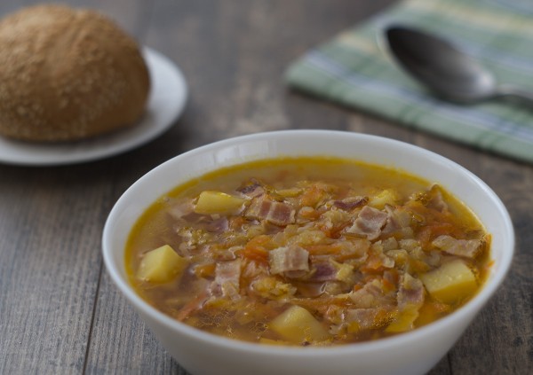 Гороховый суп с беконом Гороховый суп с беконом