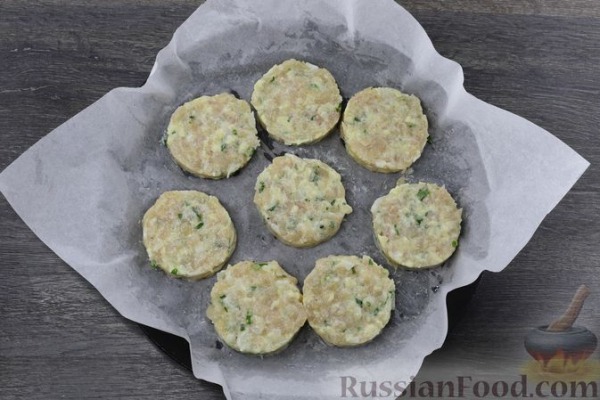 Рубленые куриные котлеты с сыром, запечённые в духовке Рубленые куриные котлеты с сыром, запечённые в духовке