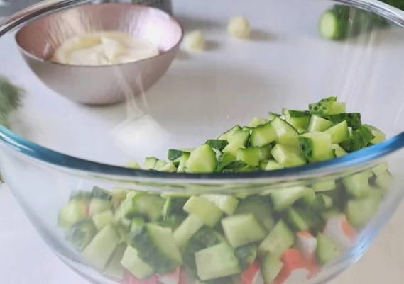 Крабовый салат классический Крабовый салат классический