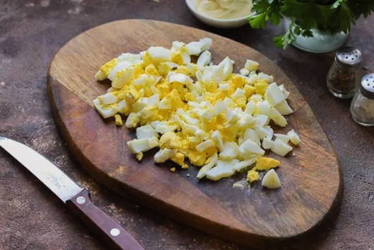 Крабовый салат классический Крабовый салат классический