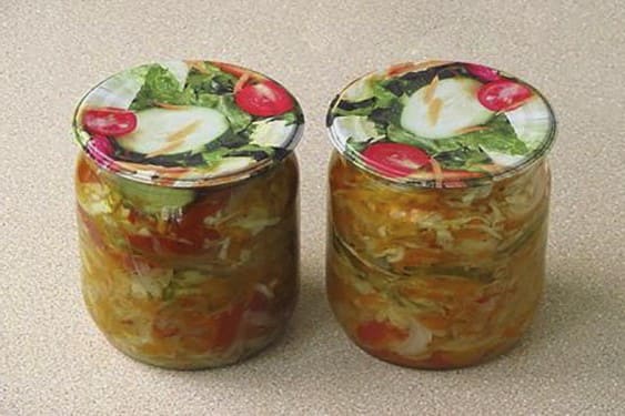 Салат из огурцов с луком и растительным маслом на зиму Салат из огурцов с луком и растительным маслом на зиму