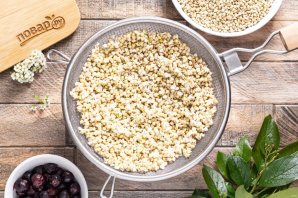 Пирог из зеленой гречки Пирог из зеленой гречки