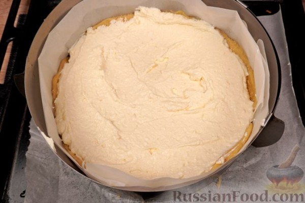 Пирог с творогом и абрикосами Пирог с творогом и абрикосами
