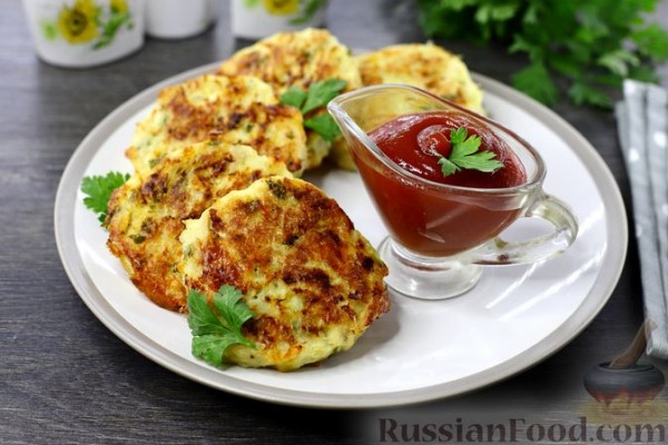 Рубленые куриные котлеты с сыром, запечённые в духовке Рубленые куриные котлеты с сыром, запечённые в духовке