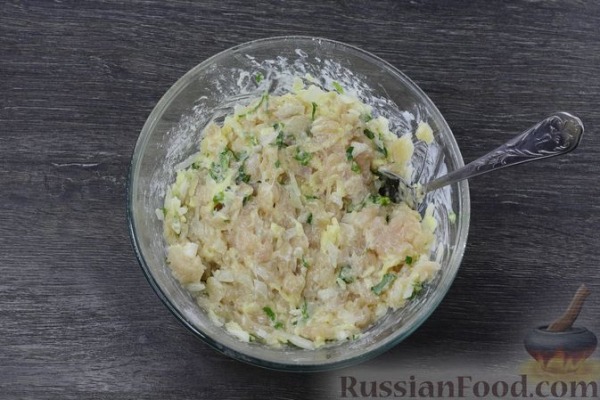 Рубленые куриные котлеты с сыром, запечённые в духовке Рубленые куриные котлеты с сыром, запечённые в духовке