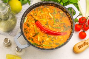 "Том ям" с курицей "Том ям" с курицей