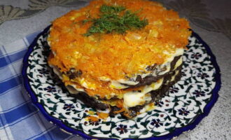 Печеночный торт из свиной печени классический Печеночный торт из свиной печени классический