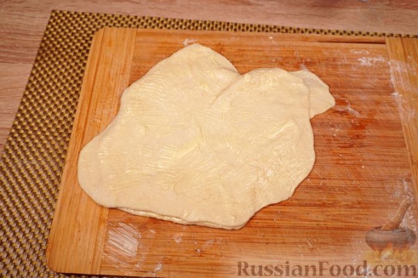 Самса с сыром и зеленью Самса с сыром и зеленью