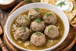 Суп с фрикадельками
