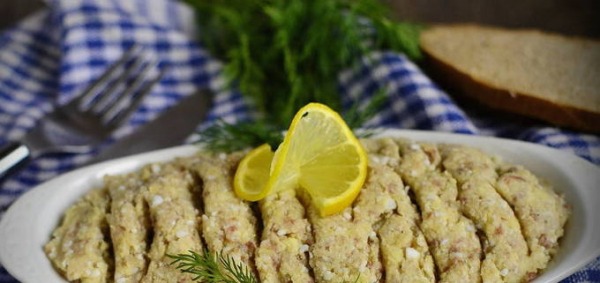 Классический форшмак из селедки Классический форшмак из селедки