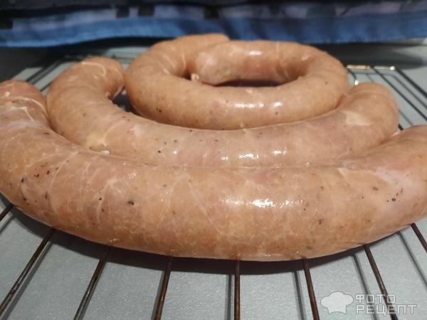 Рецепт: Колбаски куриные - В натуральной оболочке.