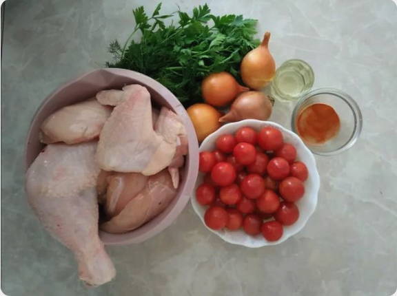 Чахохбили классическое Чахохбили классическое