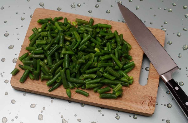 Стручковая фасоль с чесноком Стручковая фасоль с чесноком