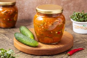Огурцы по-грузински