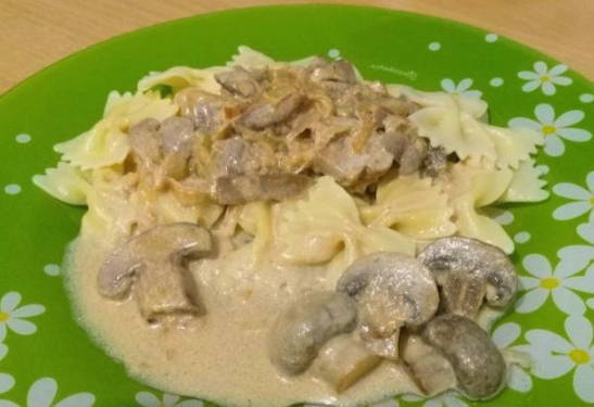 Жареные шампиньоны с луком на сковороде Жареные шампиньоны с луком на сковороде