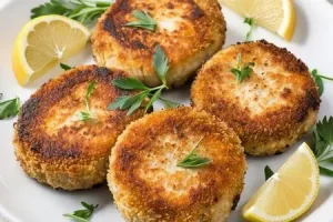 Рыбные котлеты из минтая