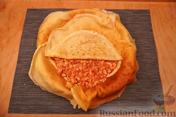 Лазанья из блинов Лазанья из блинов