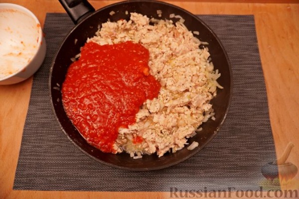 Лазанья из блинов Лазанья из блинов