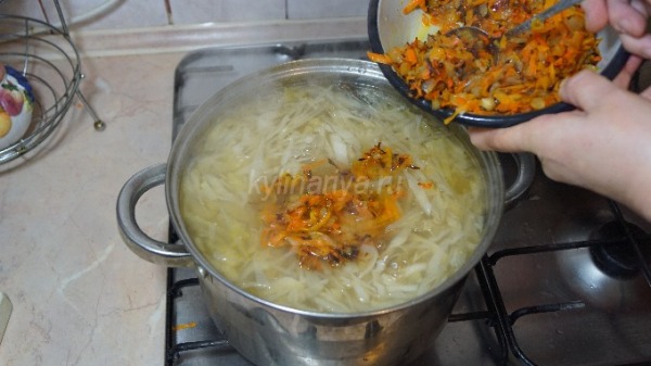 Щи из свежей капусты классические Щи из свежей капусты классические