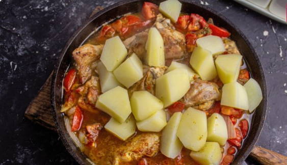 Чахохбили классическое Чахохбили классическое