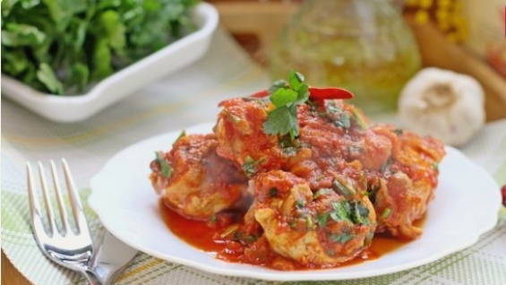 Чахохбили классическое Чахохбили классическое