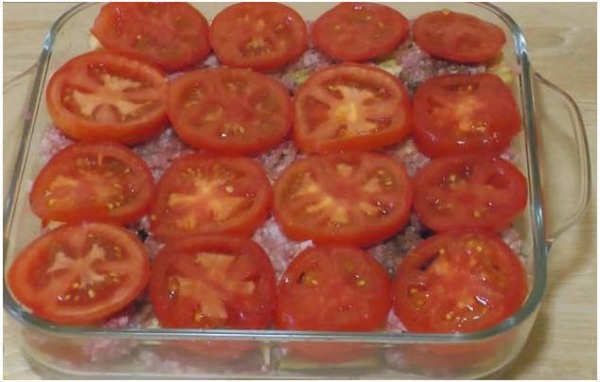 Запеканка с фаршем