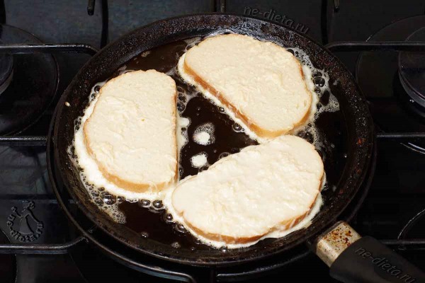 Гренки с сыром Гренки с сыром