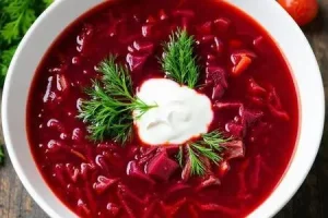 Борщ со свининой рецепт