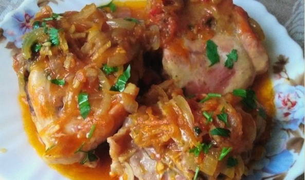 Чахохбили классическое Чахохбили классическое