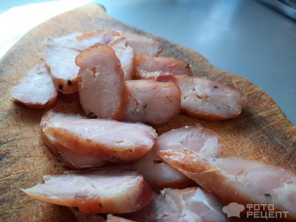 Рецепт: Колбаски куриные - В натуральной оболочке.