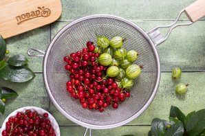 Варенье из крыжовника и красной смородины Варенье из крыжовника и красной смородины