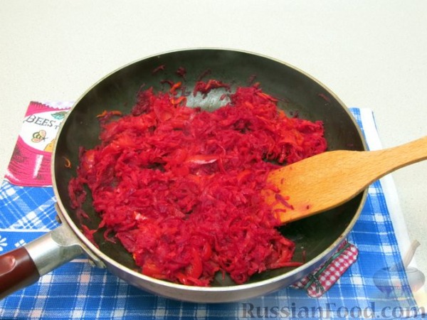 Борщ со свининой и квашеной капустой Борщ со свининой и квашеной капустой