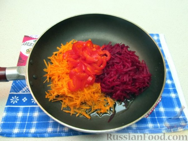 Борщ со свининой и квашеной капустой Борщ со свининой и квашеной капустой