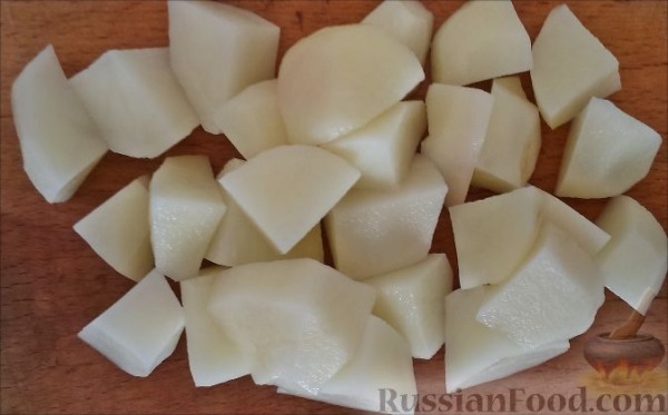 Борщ с курицей