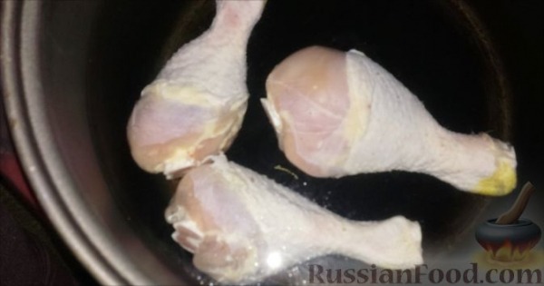 Борщ с курицей
