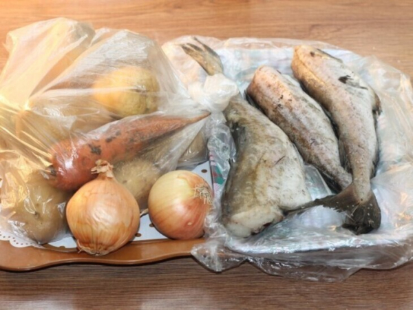 Минтай в пергаменте и со сливочным вкусом